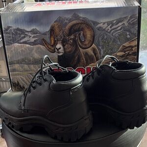 Rocky Black Leather Boots